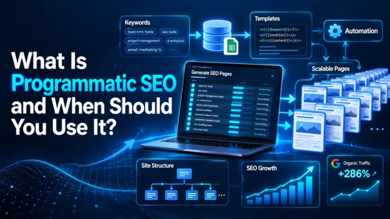What is Programmatic SEO and When Should You Use It